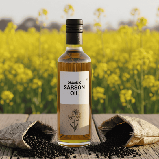 Picture of Organic sarson Oil
